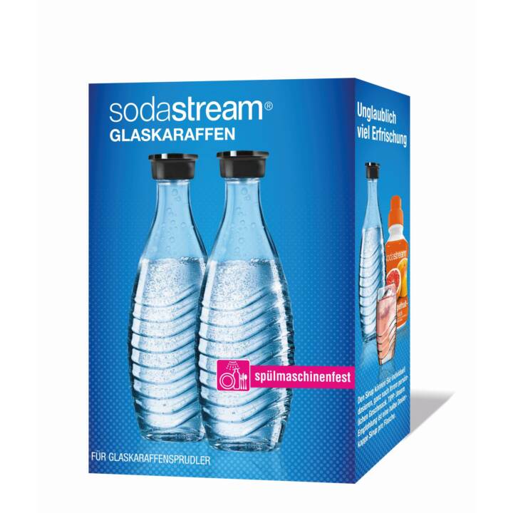 SODASTREAM Bottiglia di vetro Crystal Duopack (0.62 l)