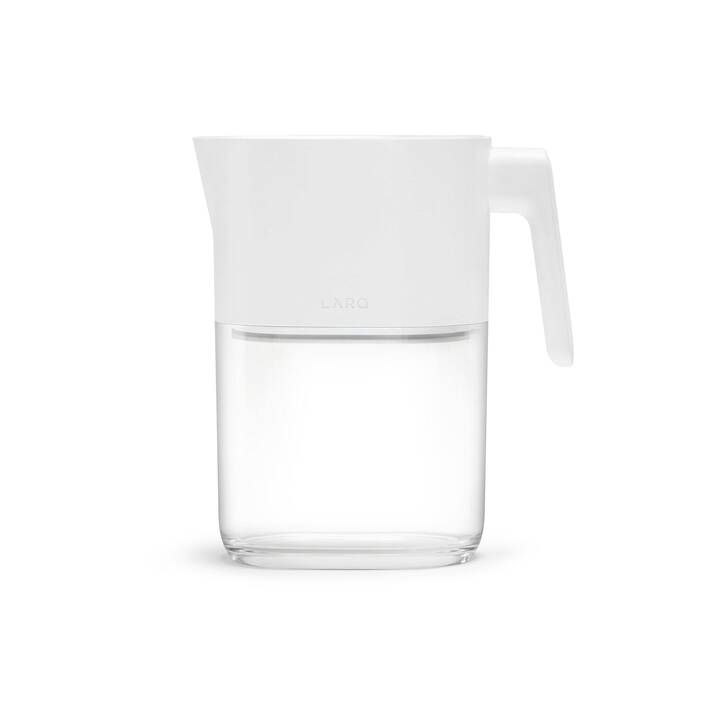LARQ Tischwasserfilter PureVis (1.9 l, Transparent, Weiss)