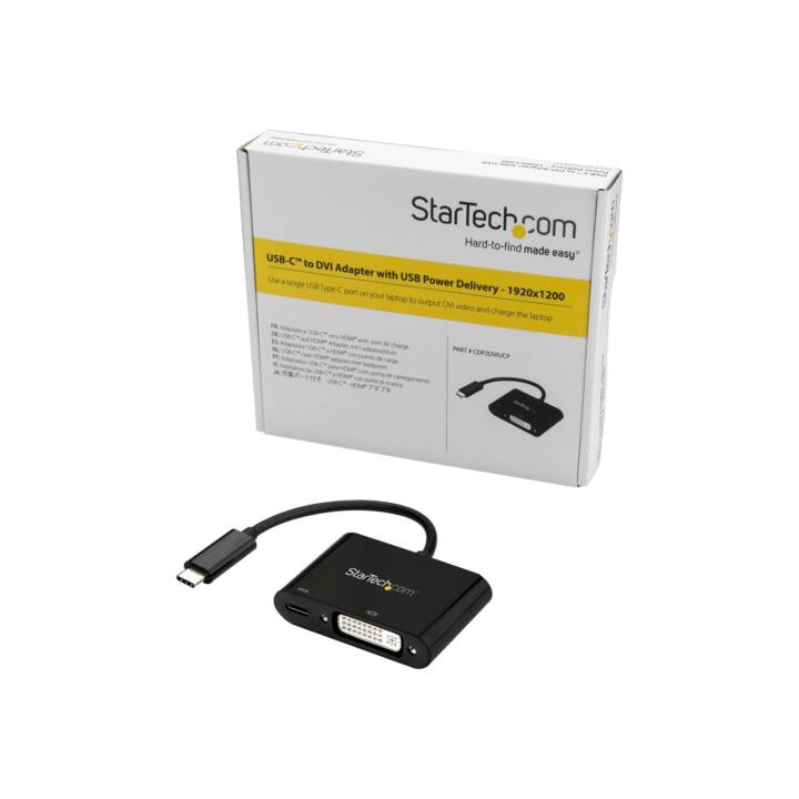 STARTECH.COM Adapter (USB-C, DVI, USB-C)