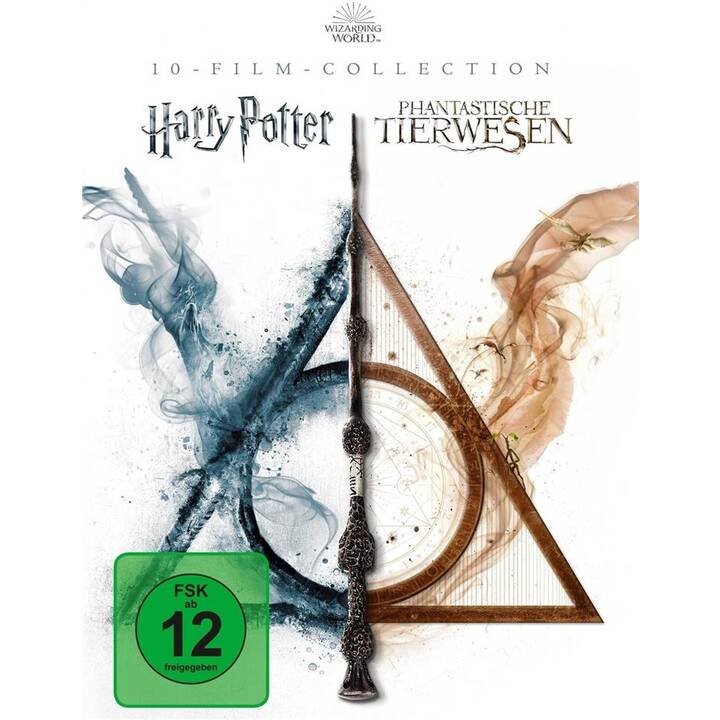 Harry Potter / Phantastische Tierwesen - Wizarding World - 10-Film Collection (EN, DE)