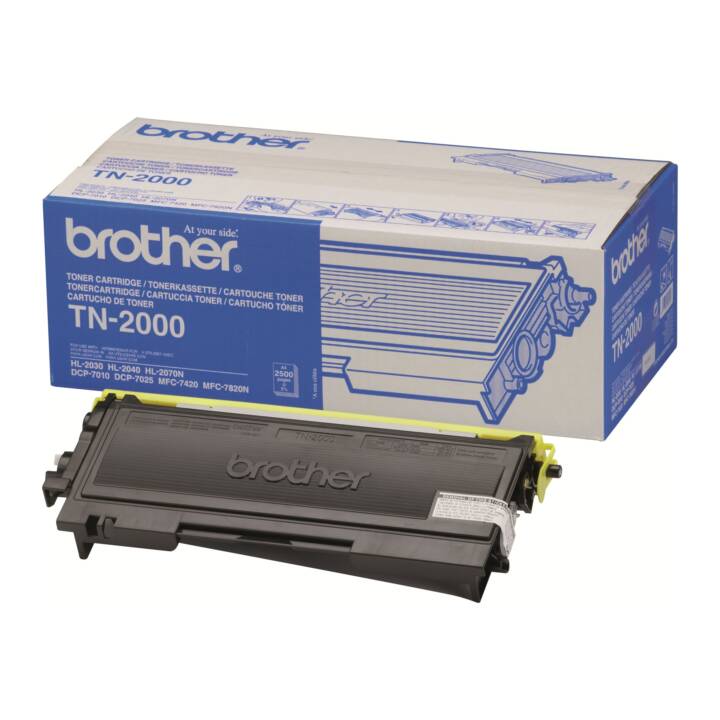 BROTHER TN2000  (Cartouche individuelle, Noir)