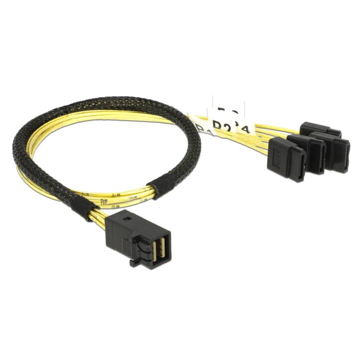 DELOCK Câble d'alimentation (SATA, SAS 2.0, 50 cm)