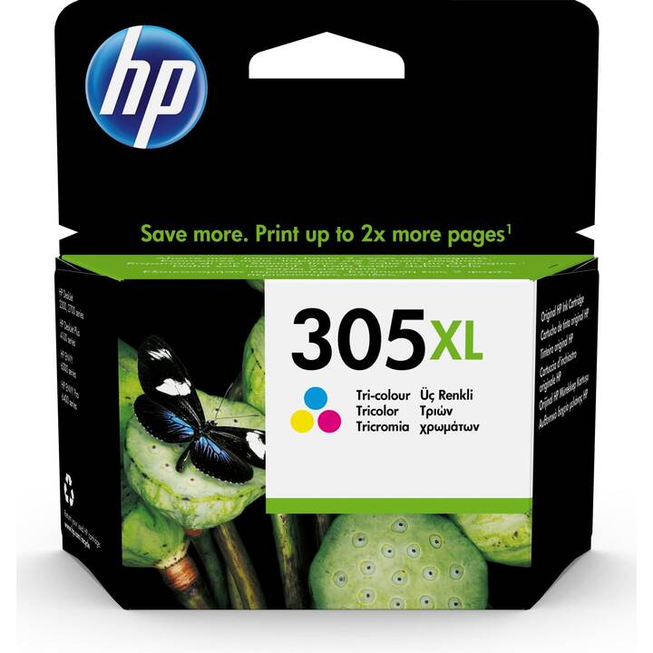 HP 305XL (Jaune, Magenta, Cyan, 1 pièce)