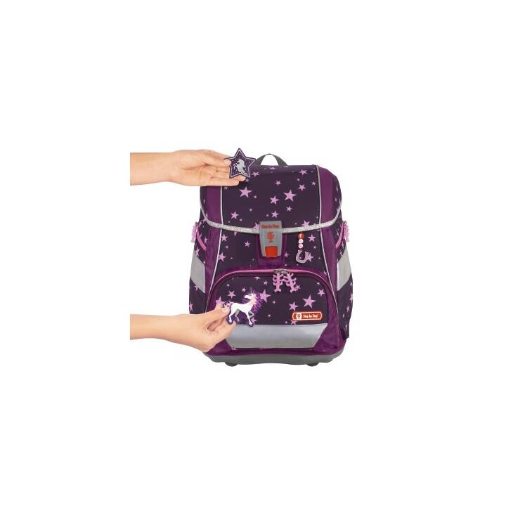 STEP BY STEP Set di borse 2In1 Plus Unicorn Nuala (19 l, Porpora, Rosa, Multicolore)