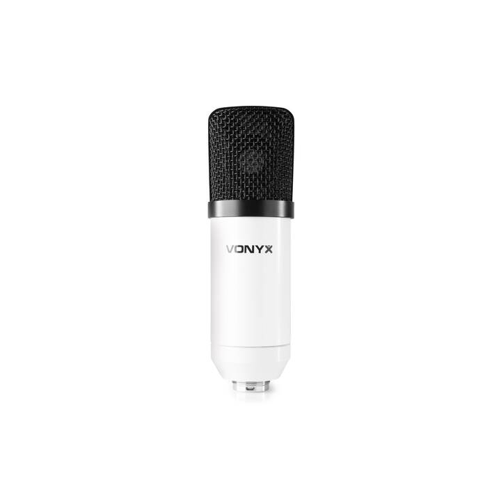 VONYX CMS300W Studiomikrofon (Weiss, Schwarz)