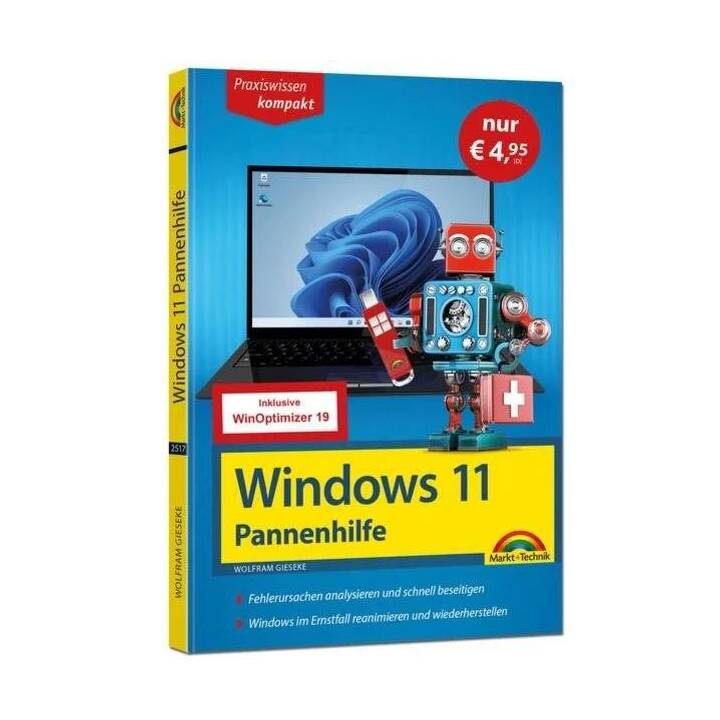 Windows 11 Pannenhilfe - Sonderausgabe inkl. WinOptimizer 19 Software -