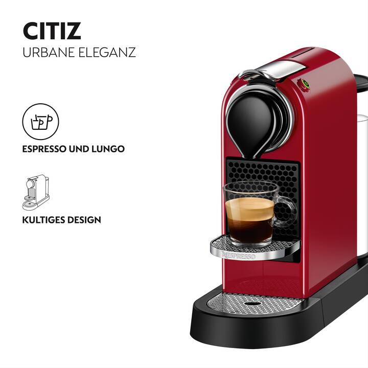KRUPS Citiz XN7415 (Nespresso, Rouge)