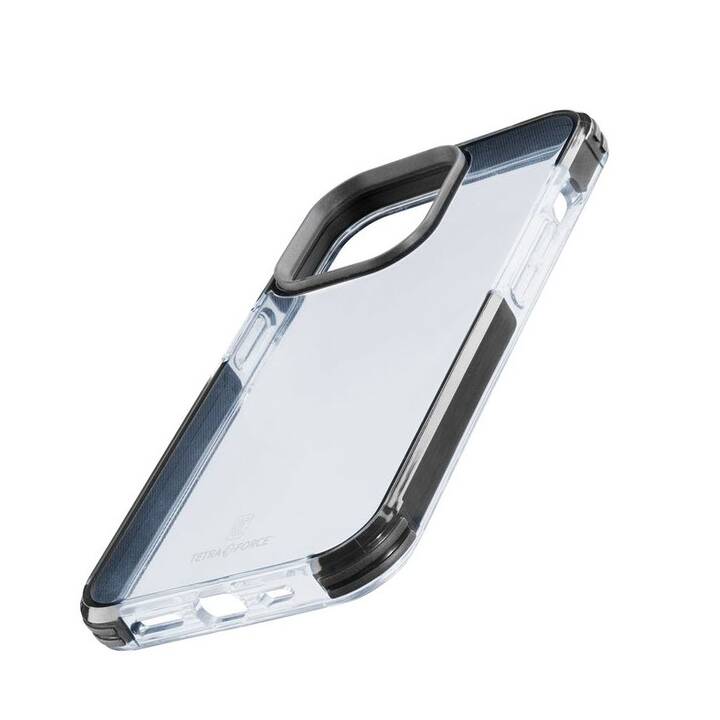CELLULAR LINE Backcover Tetra Force Strong Guard (iPhone 13, Nero, Transparente)