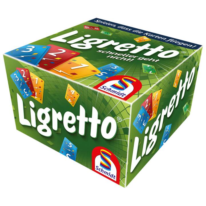 Schmidt Ligretto Ai Dadi – Gioco Di Società Frenetico Per 2-4 Giocatori, 8+ Anni, 24 Cubi Colorati