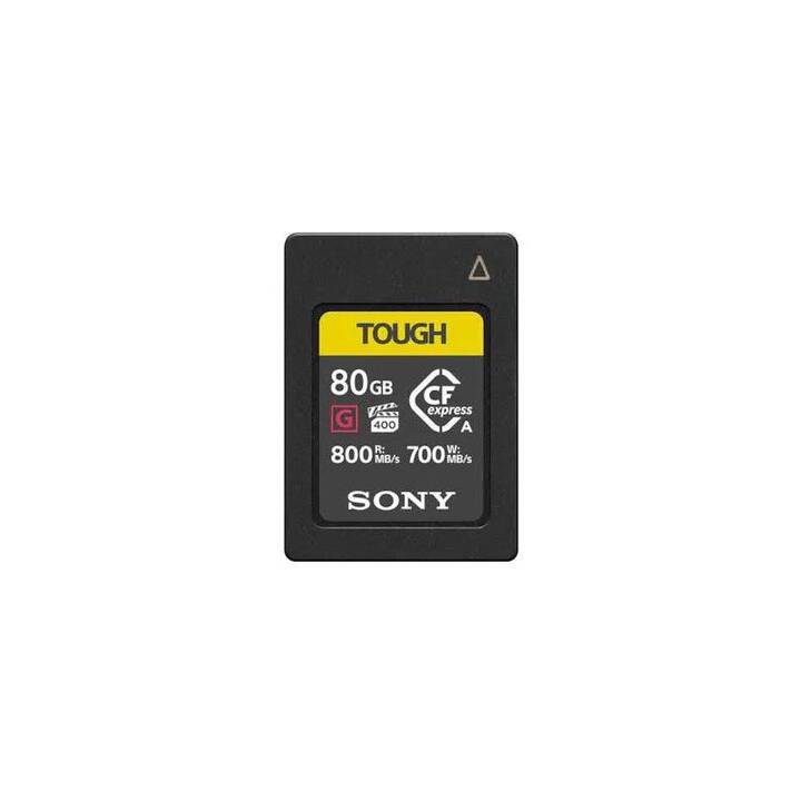 SONY CFexpress Typ A CEA-G80T (A1, 80 Go, 700 Mo/s)