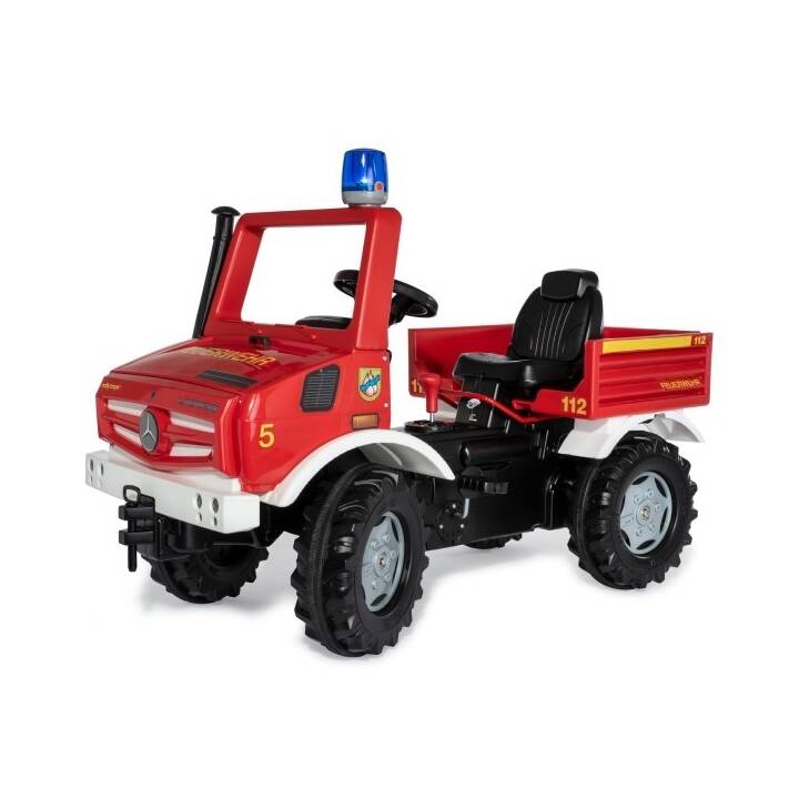 ROLLY TOYS Unimog Fire (Noir, Rouge)