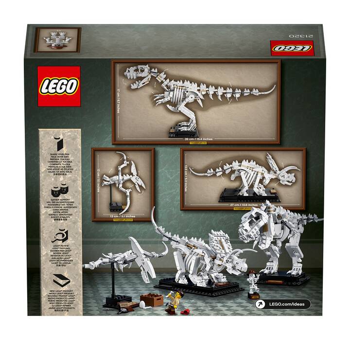 LEGO Ideas Les fossiles de dinosaures (21320, Difficile à trouver)