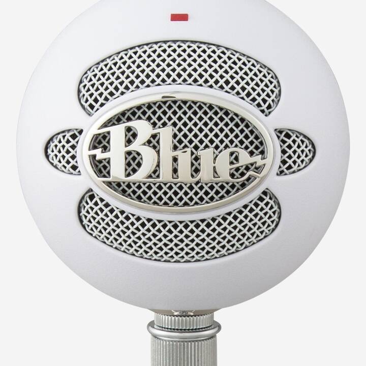BLUE Snowball Microphone de table (Blanc)