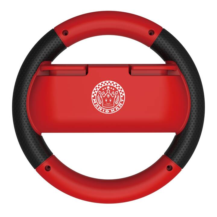 HORI Mario Kart 8 Deluxe Mario Volant (Noir, Rouge)