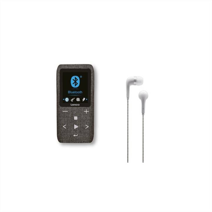 LENCO MP3Player Xemio 861 (8 GB, Grau, Bluetooth 4.2) Interdiscount