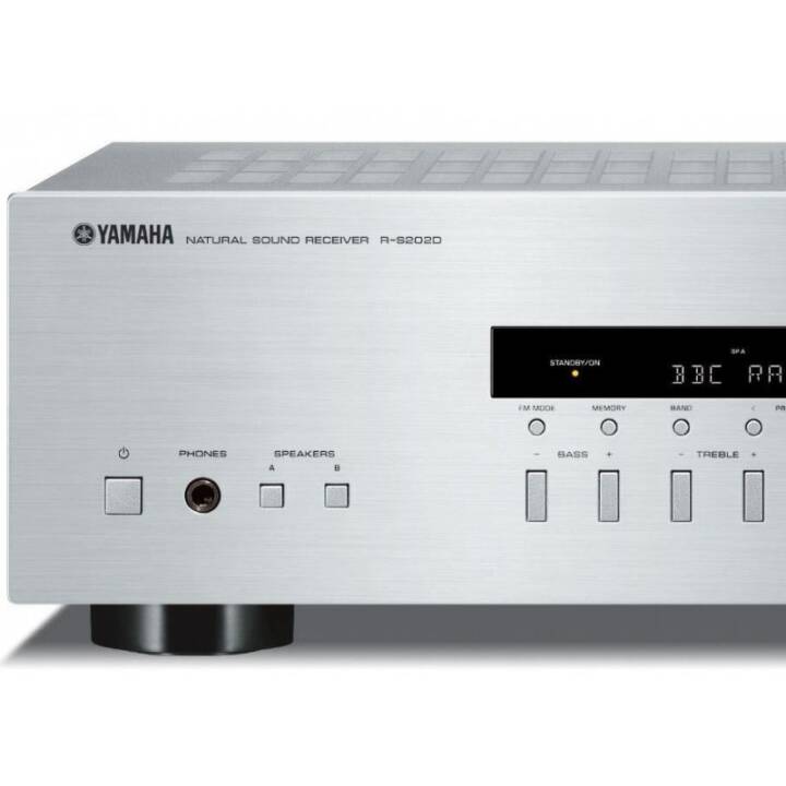 YAMAHA RS202D-SI (Récepteur stéréo, Argent)