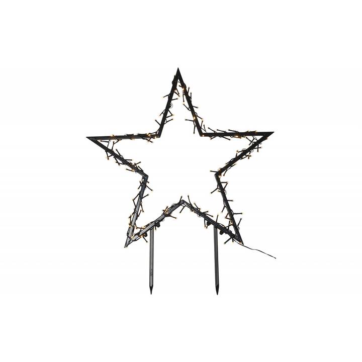 STAR TRADING Leuchtfigur Weihnachten Spiky (Stern, 140 LEDs)