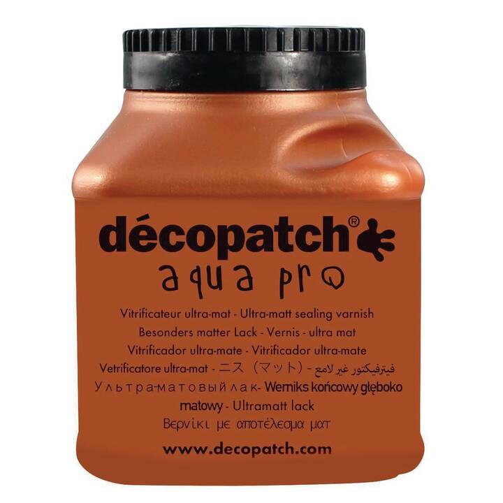 DÉCOPATCH Laque de couleur Aquapro (180 ml, Transparent)