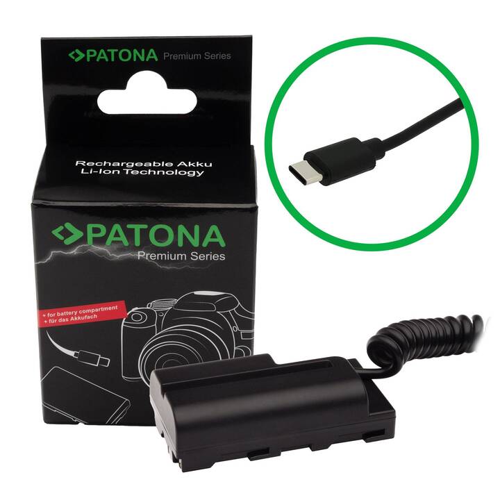 PATONA NP-F970 Adaptateur de batterie