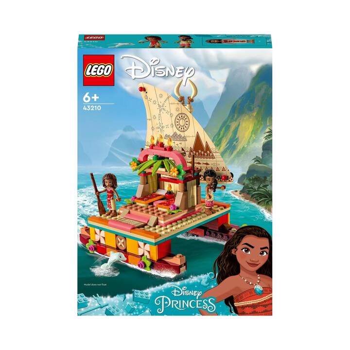 LEGO Disney Le Bateau d’Exploration de Vaiana (43210)