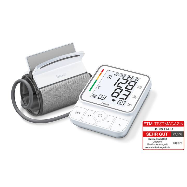 BEURER Blutdruckmessgerät Easy-Clip BM 51 (Oberarm)