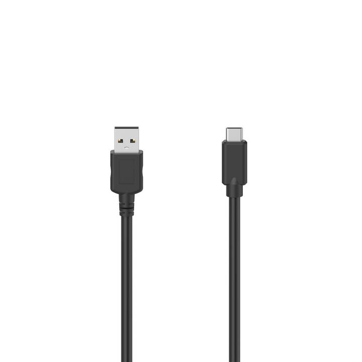 HAMA USB-Kabel (USB Typ-A, USB Typ-C, 1.50 m)