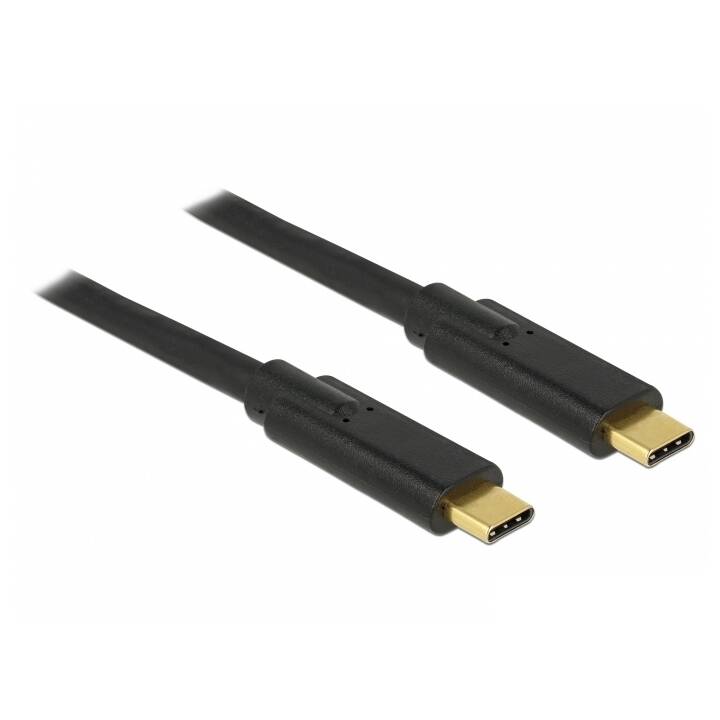 DELOCK USB-Kabel (USB 3.1 Typ-C, USB 3.1 Typ-C, 2 m)