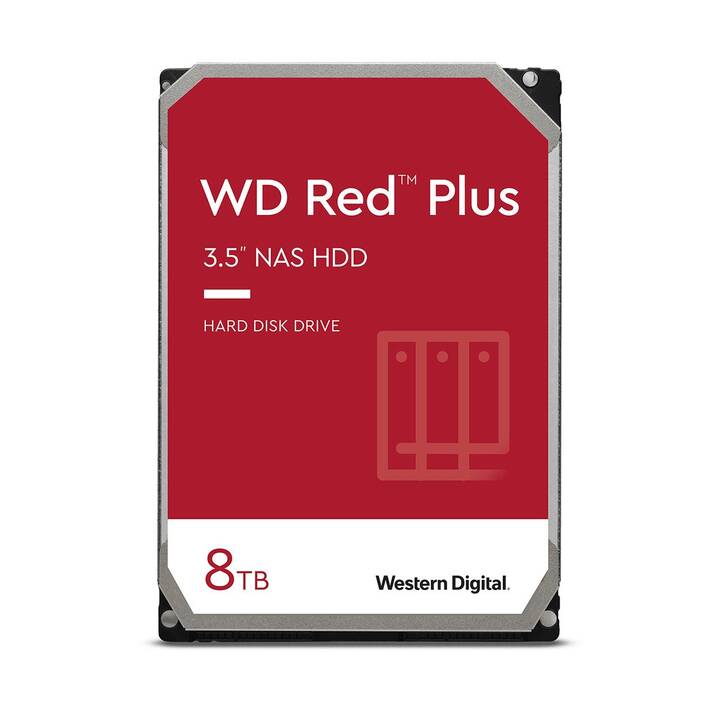 WESTERN DIGITAL Red Plus (SATA-III, 8000 GB)