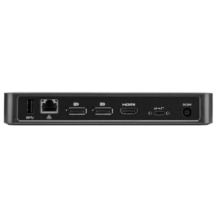 TARGUS Stations d'accueil DOCK430EUZ (2 x Port écran, HDMI, USB 3.0 de type A, 4 x USB 3.0 de type A, RJ-45 (LAN))