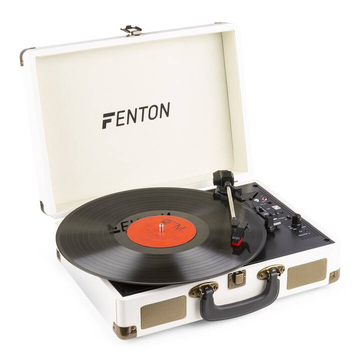 FENTON RP115G Tourne-disque (Crème, Laiton)