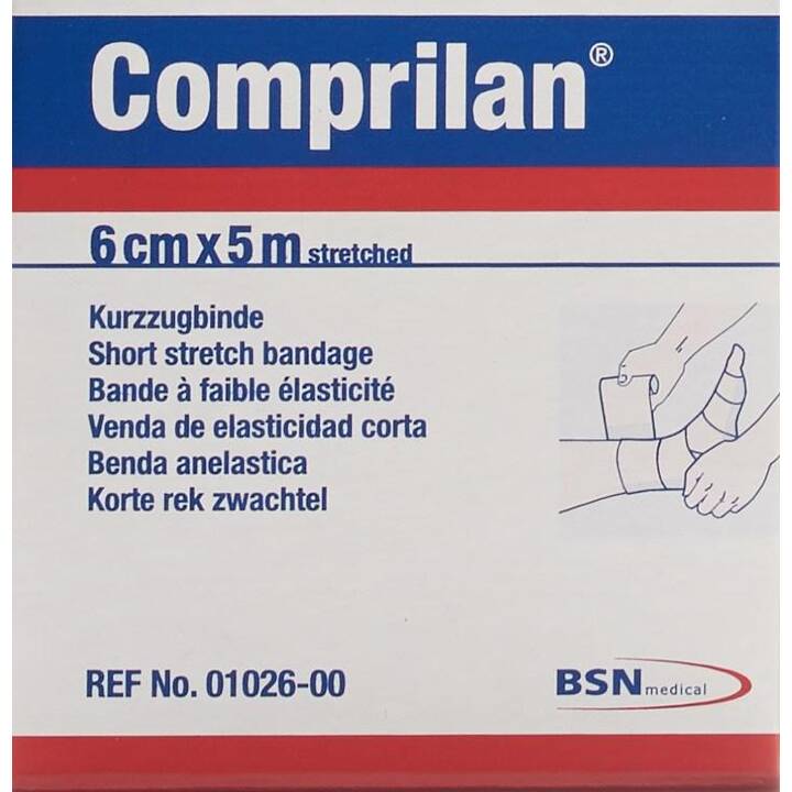 BSN MEDICAL GMBH Pansement Comprilan (6 cm x 500 cm, 5 pièce)