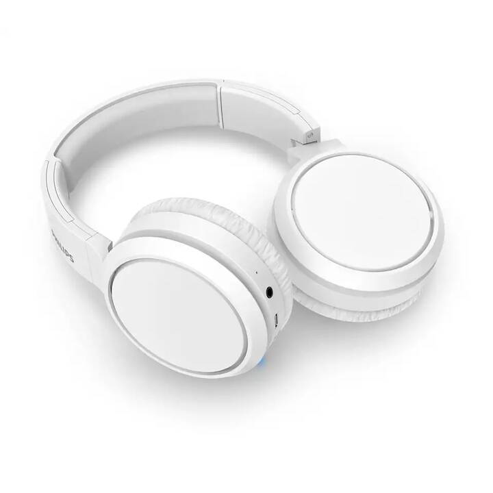 PHILIPS TAH5205WT/00 (Over-Ear, Bluetooth 5.0, Weiss)