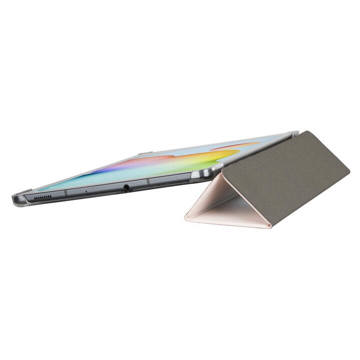 HAMA Fold Clear Schutzhülle (10.4", Galaxy Tab S6 Lite, Einfarbig, Rosé)