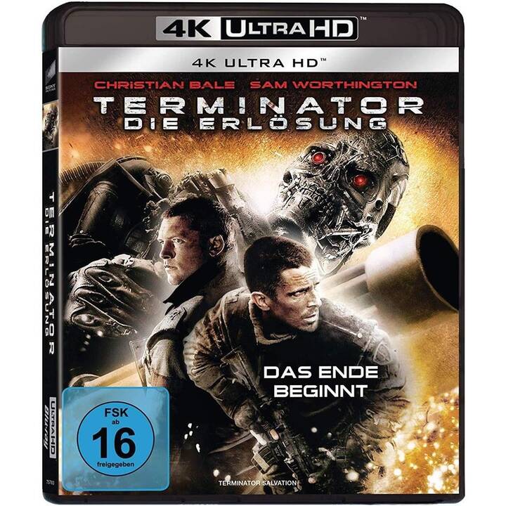 Terminator 4 - Die Erlösung (4K Ultra HD, Mandarin, IT, ES, TH, DE, HI, EN, FR)