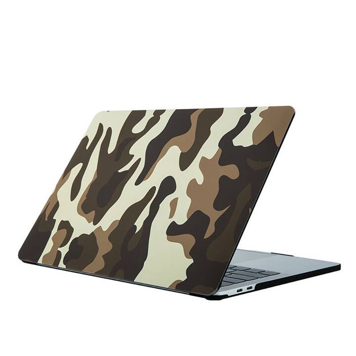 EG étui pour Apple Macbook Pro Touch Bar 13" (2020) - marron - camouflage