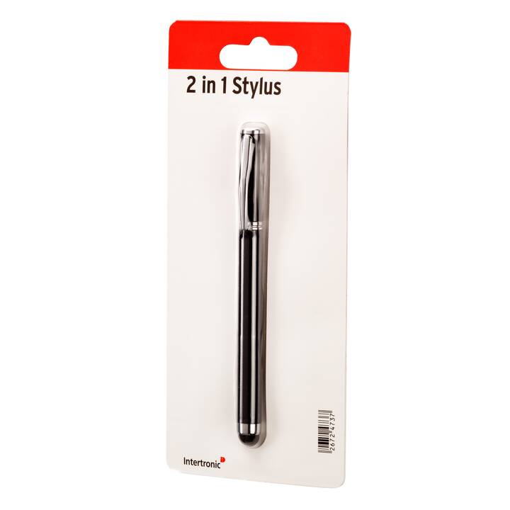 INTERTRONIC 2 in 1 Stylus Penna capacitive (1 pezzo)
