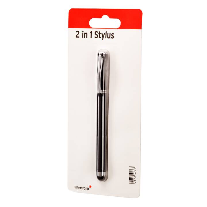 INTERTRONIC 2 in 1 Stylus Stylet de saisie (1 pièce)