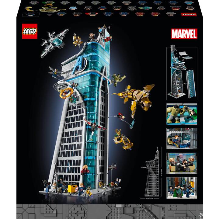 LEGO Marvel Super Heroes La tour des Avengers (76269, Difficile à trouver)