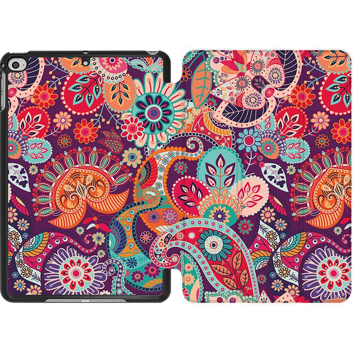 EG MTT Coque pour iPad Mini 4 (2015) et Mini 5 (2019) - Cachemire floral