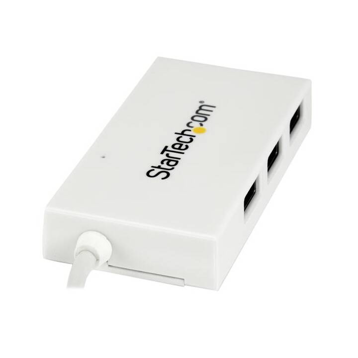 STARTECH.COM 4 Port USB Hub, Weiss