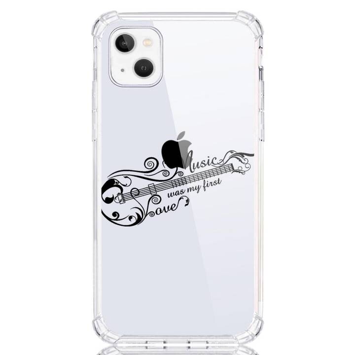 EG Backcover (iPhone 14 Plus, Musica, Transparente)