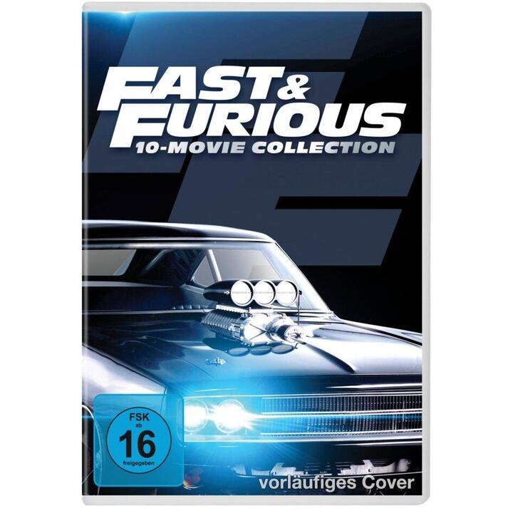 Fast & Furious 1-10 - 10-Movie-Collection (DE, EN)