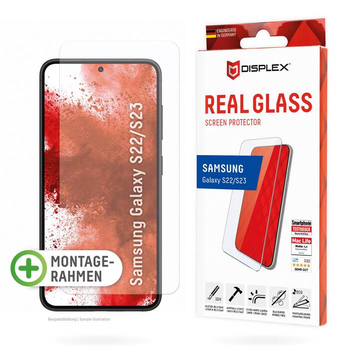 DISPLEX Displayschutzglas (Galaxy S23, Galaxy S22 5G, 1 Stück)