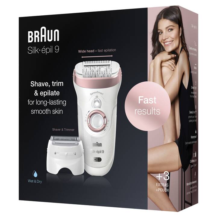 BRAUN Silk-épil 9-720 Depilatore