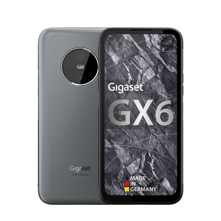 GIGASET GX6  (5G, 128 GB, 6.6", 50 MP, Gris titane)