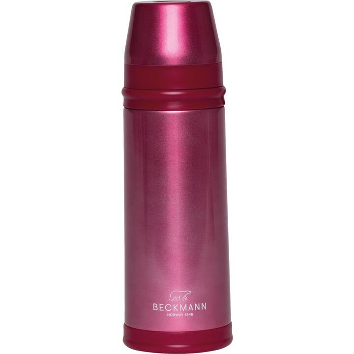 BECKMANN Thermo Trinkflasche berry (0.4 l, Rosé)