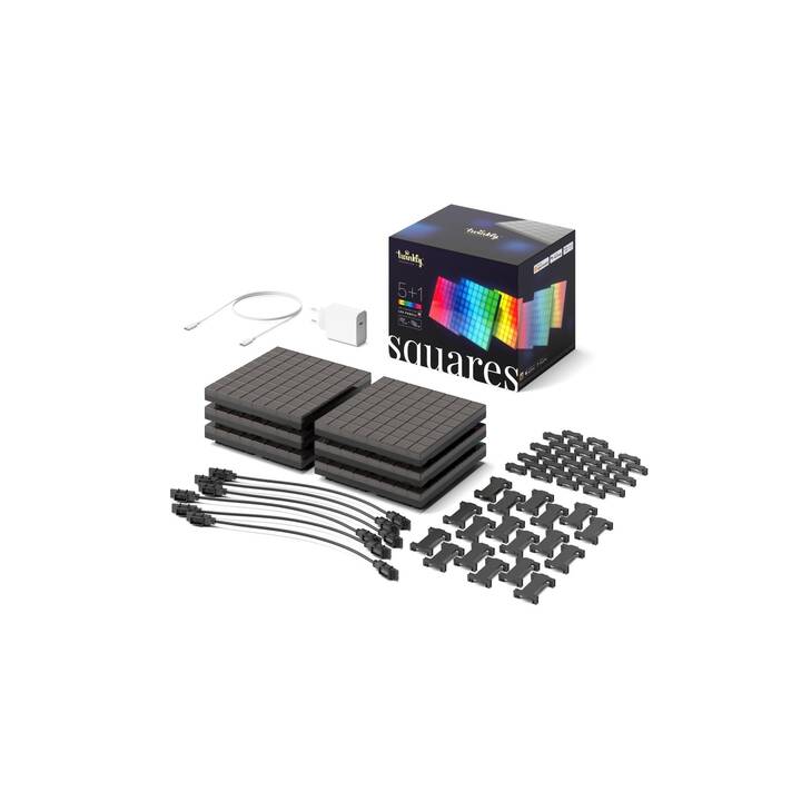 TWINKLY LED Panel Squares Starter Kit (0 lm, 24 W)