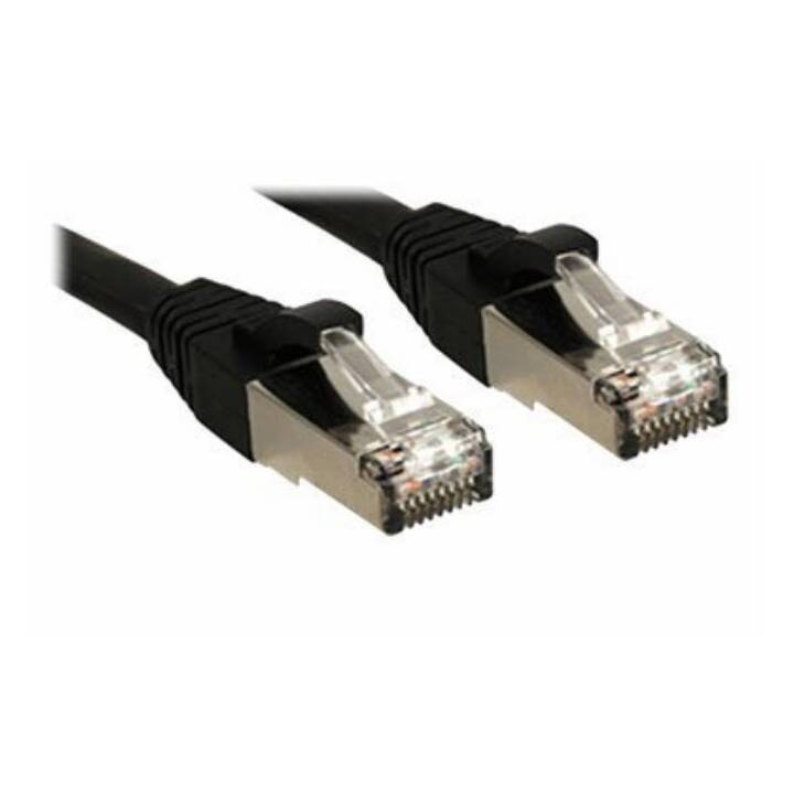 LINDY Premium Patch-Kabel 1 m Black
