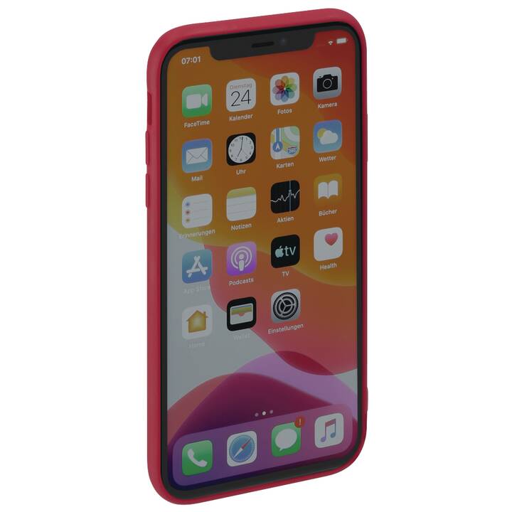HAMA Backcover Finest Feel (iPhone 11 Pro Max, Rosso)