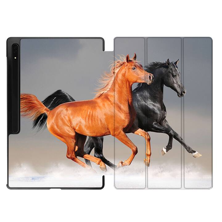 EG cover per Samsung Galaxy Tab S8 Ultra 14.6" (2022) - Marrone - Cavallo